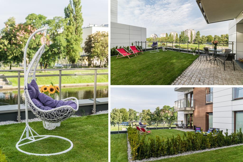 Apartment River Haven Gdańsk Exteriör bild