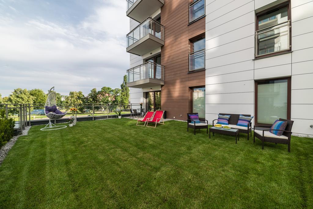 Apartment River Haven Gdańsk Exteriör bild