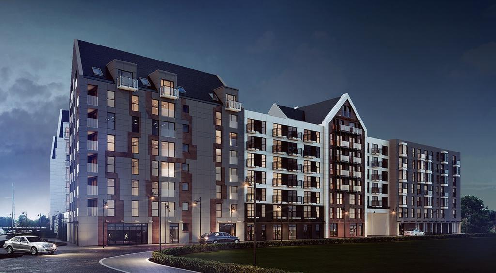 Apartment River Haven Gdańsk Exteriör bild